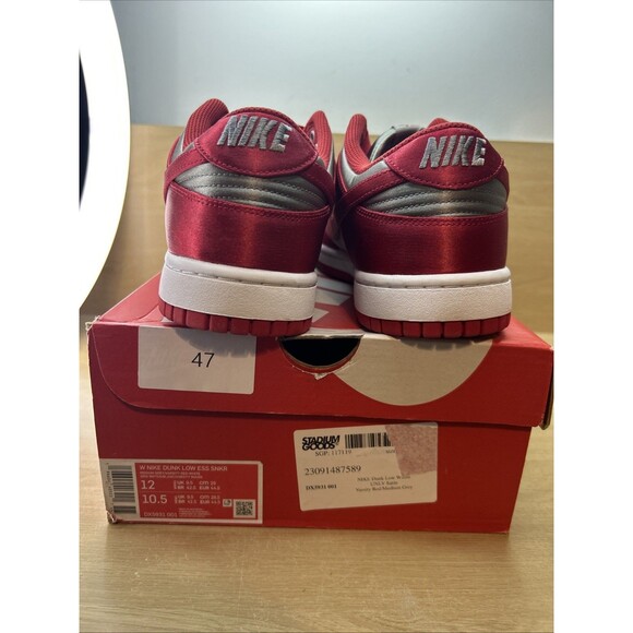 Size 12W/10.5M - Nike Dunk Low UNLV Satin main image 4